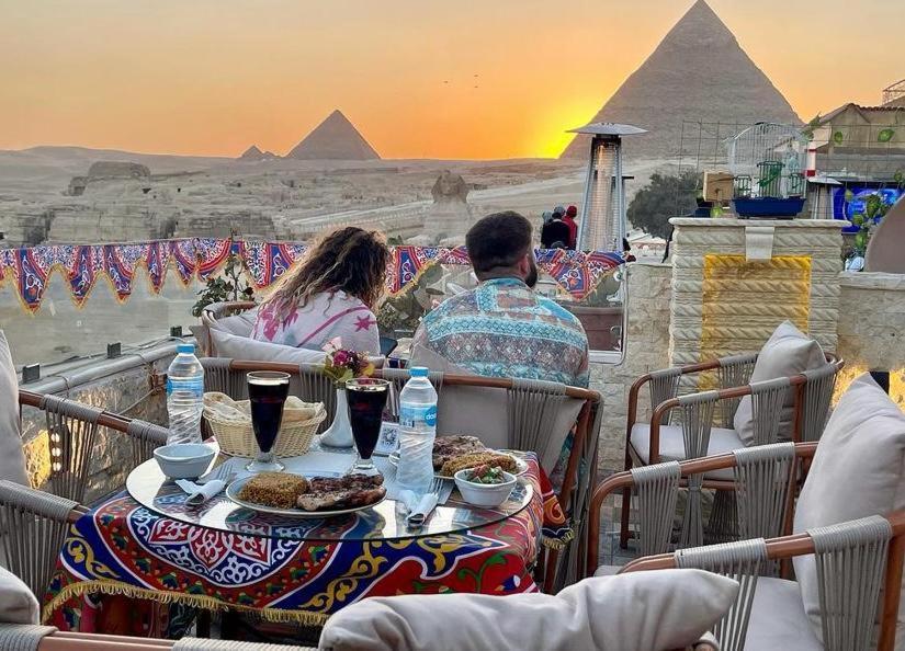 Queen Cleopatra Pyramids View Kafret el-Gabal Dış mekan fotoğraf