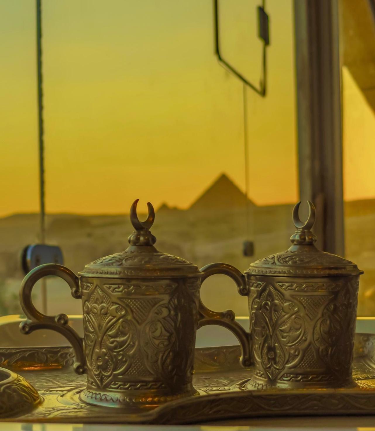 Queen Cleopatra Pyramids View Kafret el-Gabal Dış mekan fotoğraf