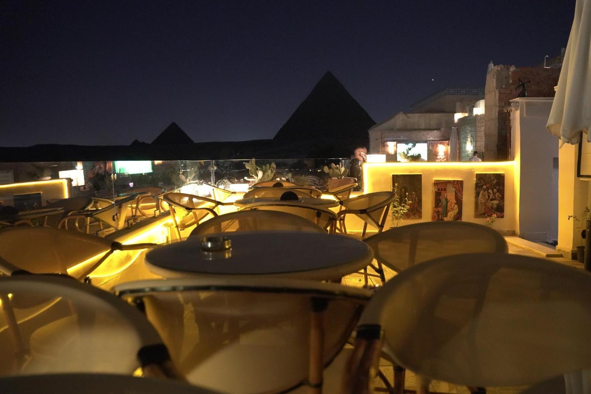 Queen Cleopatra Pyramids View Kafret el-Gabal Dış mekan fotoğraf