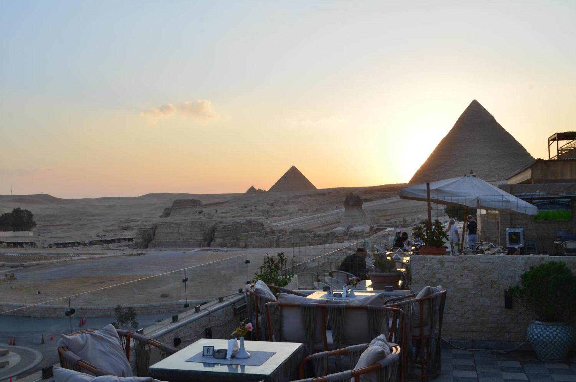 Queen Cleopatra Pyramids View Kafret el-Gabal Dış mekan fotoğraf