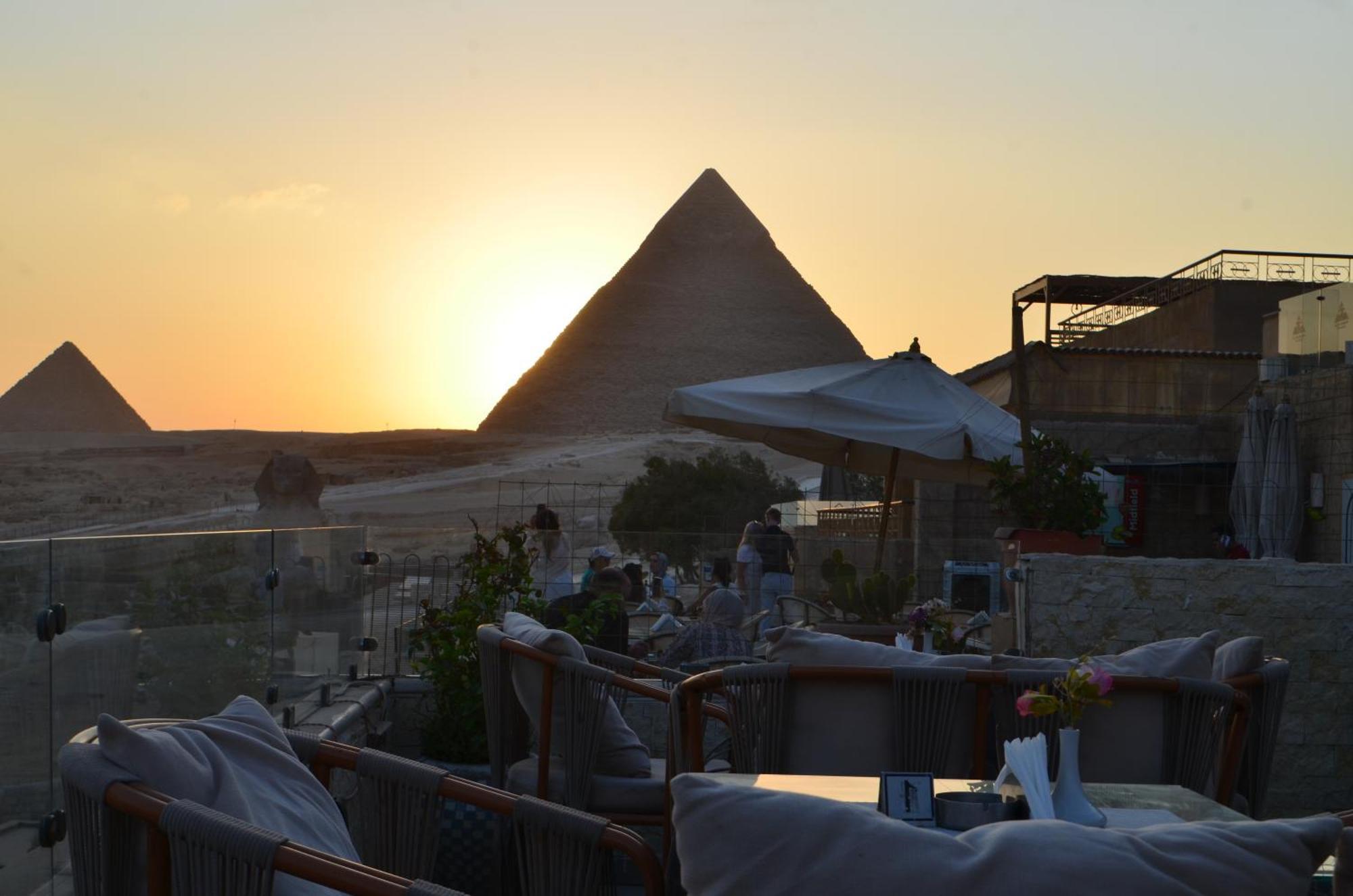 Queen Cleopatra Pyramids View Kafret el-Gabal Dış mekan fotoğraf